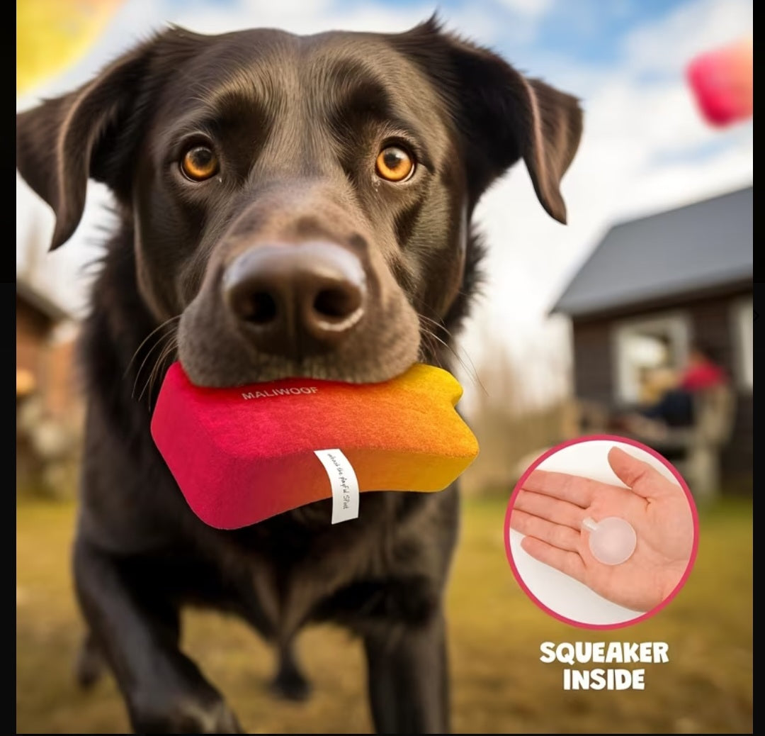 Soft Plush Squeaky Dog Toy 😎